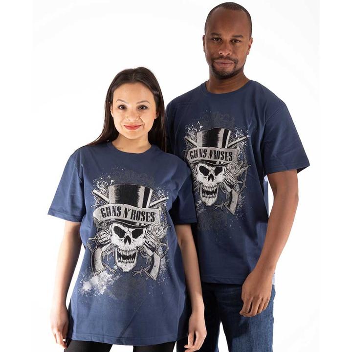 Produktbild Universal Textiles Unisex Adult Faded Skull T-Shirt (M)