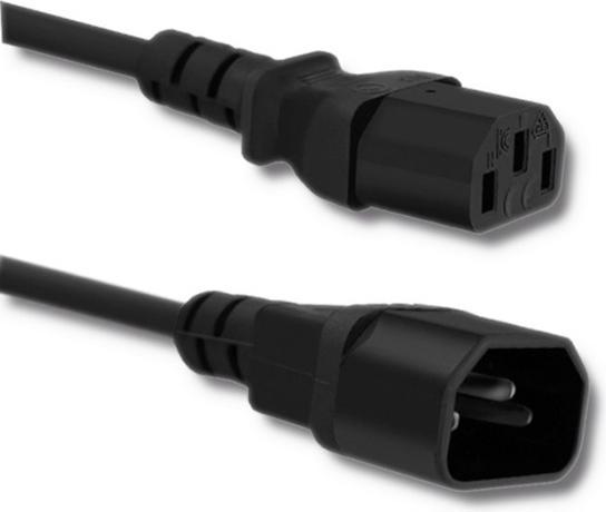 Immagine prodotto Qoltec Cavo per UPS | C13/C14 | 3x1,5mm² | 1,8m (1.80 m)