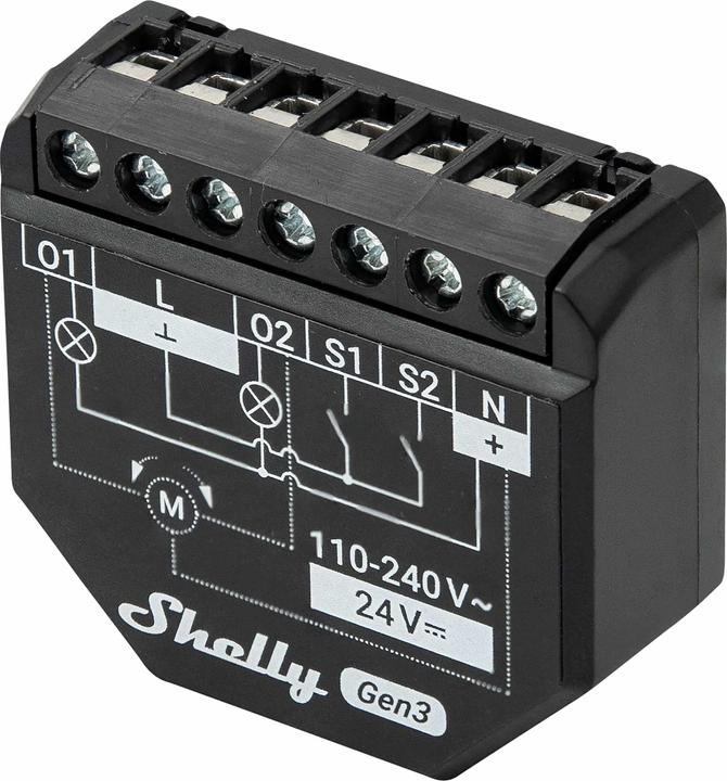 Produktbild Shelly 2PM Gen3 (Rolladenaktor)
