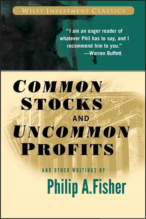 Immagine prodotto Common Stocks and Uncommon Profits and Other Writings (Inglese, Philip A. Fisher, 2003)