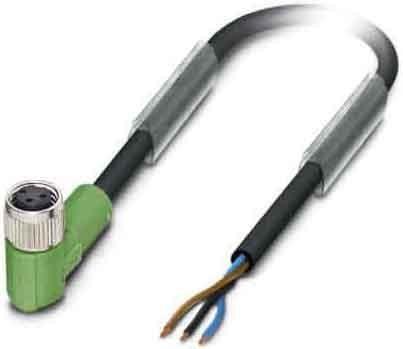 Actual product image Phoenix Contact 1694169 Sensor/actuator cable 10 m (SAC-3P-10.0-PUR/M 8FR)