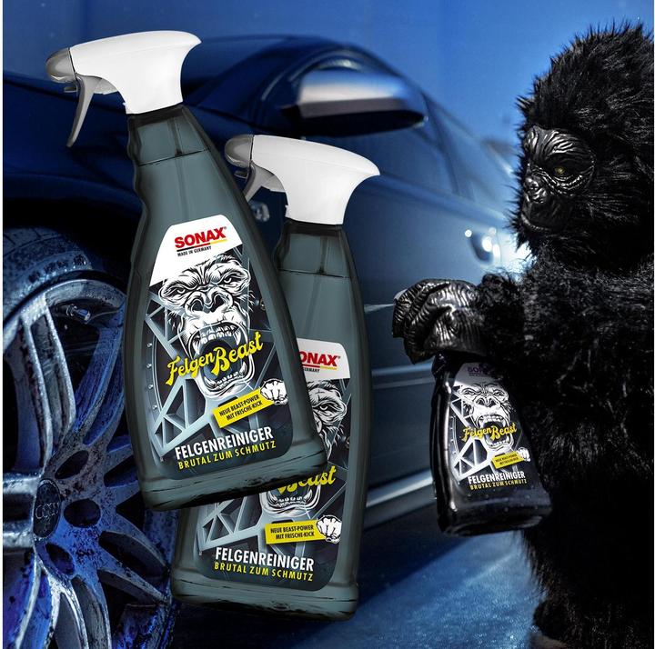 Actual product image Sonax BEAST SET Felgenreiniger, 2 x 1 Liter, Produkttyp (1000 ml)