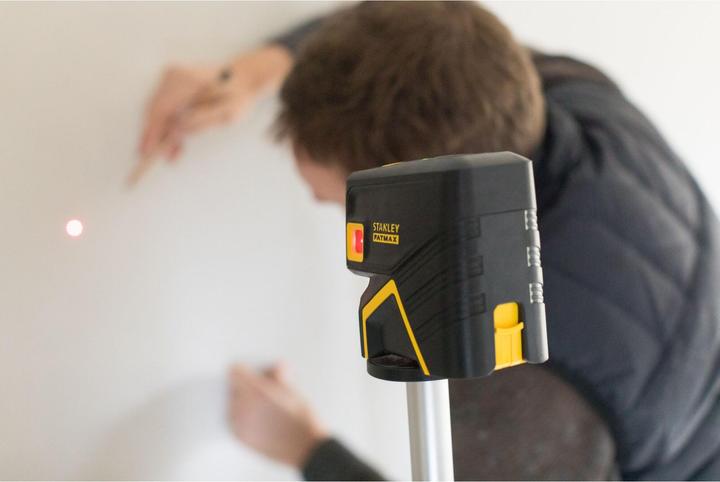 Produktbild Stanley 30 Meter FatMax 5-Punktlaser rot