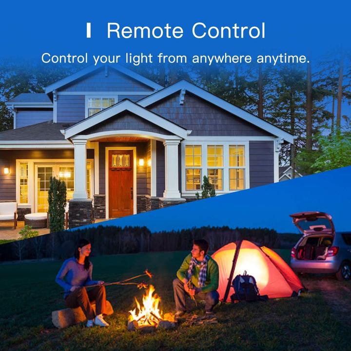 Actual product image Meross Smart Wi-Fi LED Bulb MSL120 (B22, 9 W, 810 lm, 2 x, F)
