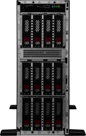 Produktbild HPE ProLiant ML350 Gen11 4410Y 12-core 1P -R VROC 4LFF RPS Server (Intel Xeon Silver 4410Y, 32 GB, Tower Server)