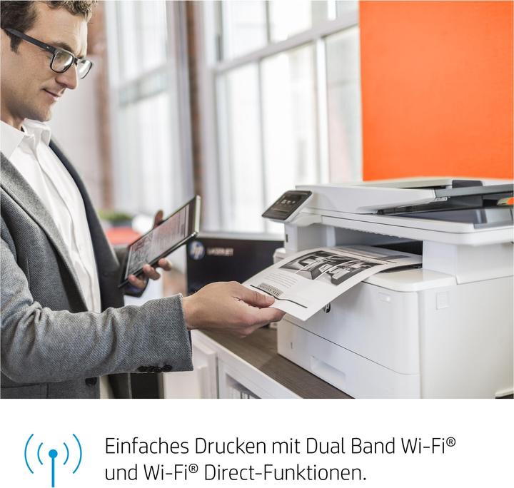 Actual product image HP M428fdw LaserJet Pro (Laser, Black and white)