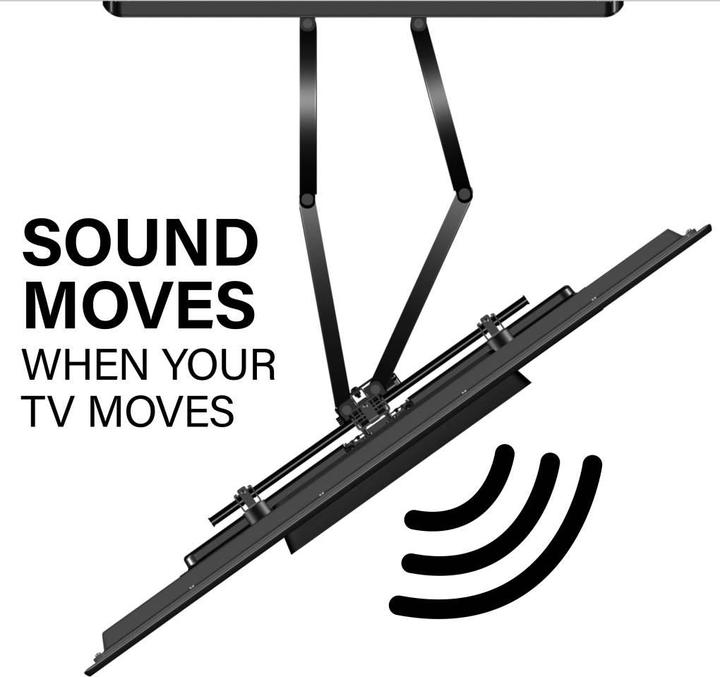 Immagine prodotto Sanus Supporto per soundbar Sonos Ray (1 pz., Installazione a parete, Rotante)
