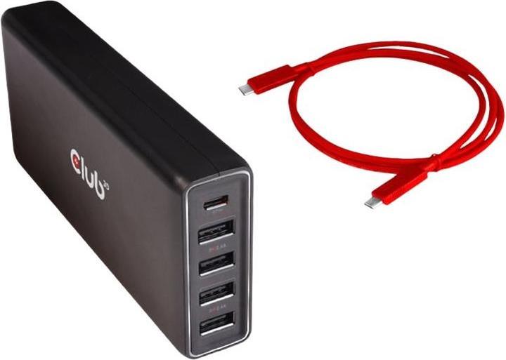 Actual product image Club 3D CSV-1564W100 (USB-C, 1 Ports)