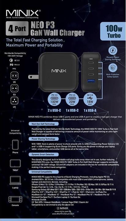 Produktbild Minix NEO-P3 (100 W)