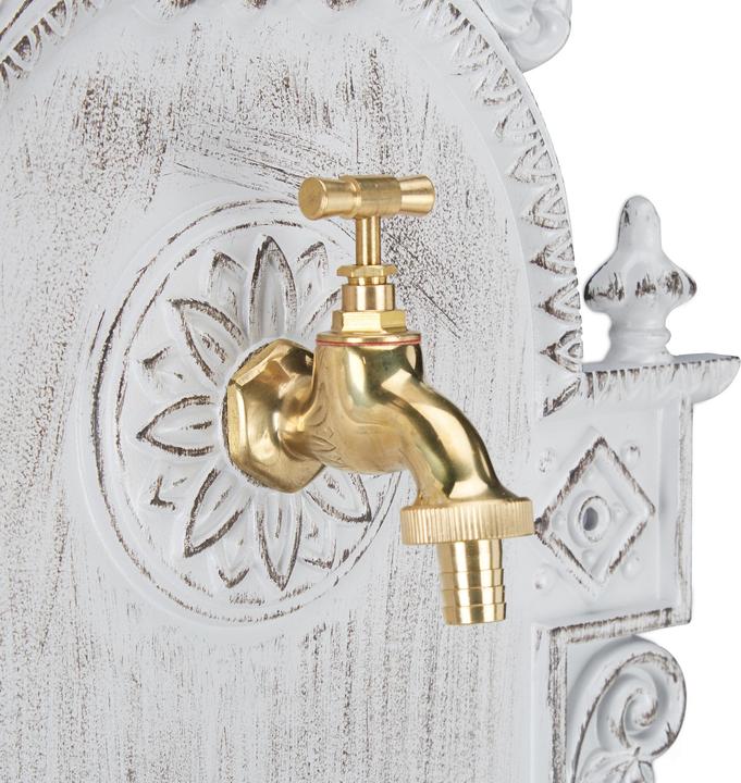 Actual product image Relaxdays XL Antique Wall Water Fountain, Faucet