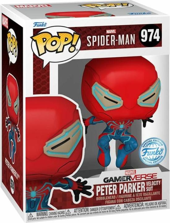 Produktbild Funko POP! Marvel Spider-Man 2 Peter Parker (Velocity Suit) Exclusive