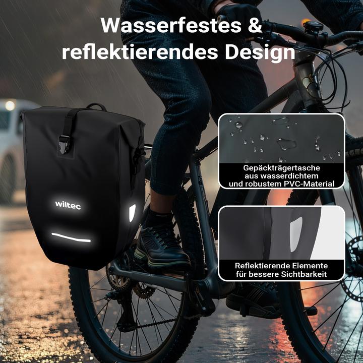 Produktbild Wiltec Gepäckträgertasche (25 l, Gepäckträgertasche)