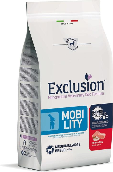 Immagine prodotto Exclusion Mobility Adult Medium & Large Pork (Adulto, 1 pz., 12000 g)