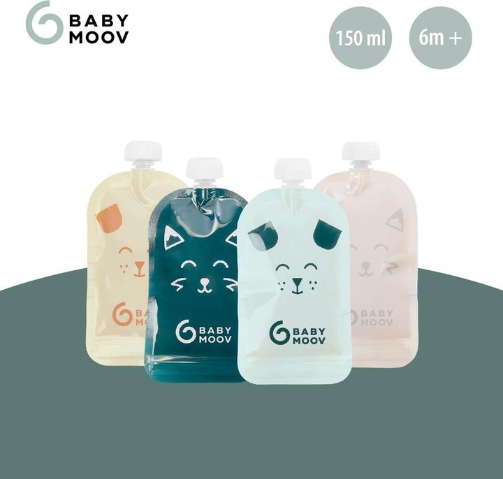 Actual product image Babymoov ISY squeeze bag