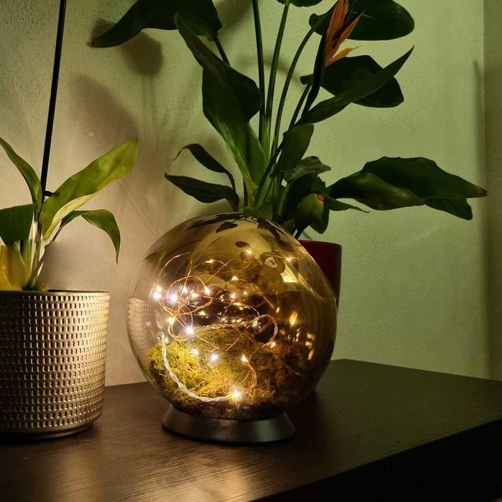 Produktbild s.luce Orb LED-Dekolampe Glaskugel Ornament (2 lm, E27)
