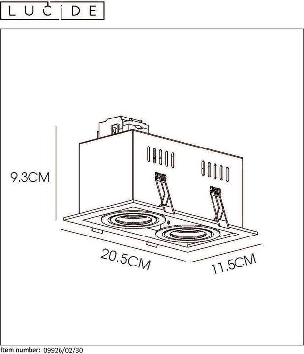 Produktbild Lucide Chimney (GU10)