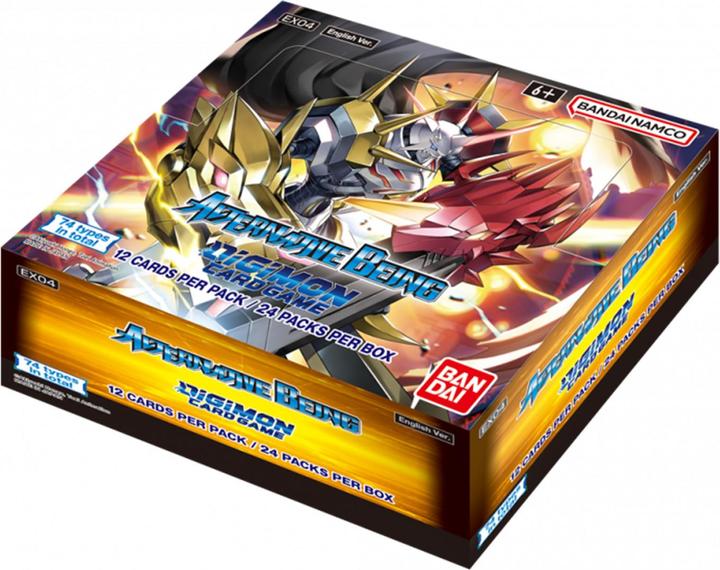 Actual product image Digimon Alternative Being EX-04 Booster Display - Card Game - EN (English, Booster display)
