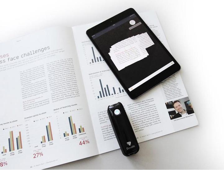 Actual product image Dacuda PocketScan (Bluetooth)