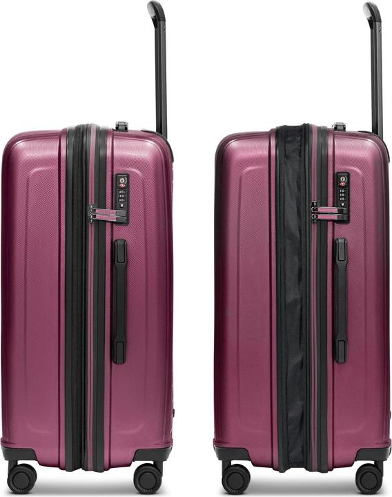 Produktbild Redolz Essentials 14 4-Rollen Trolley 65 cm mit Dehnfalte (81 l, M (50 - 90l))