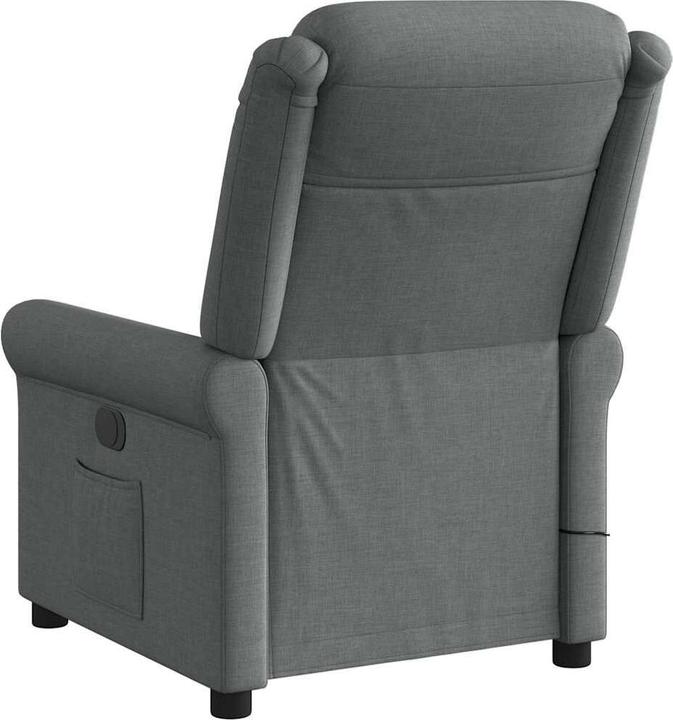 Produktbild VidaXL Massagesessel Elektrisch Dunkelgrau Stoff