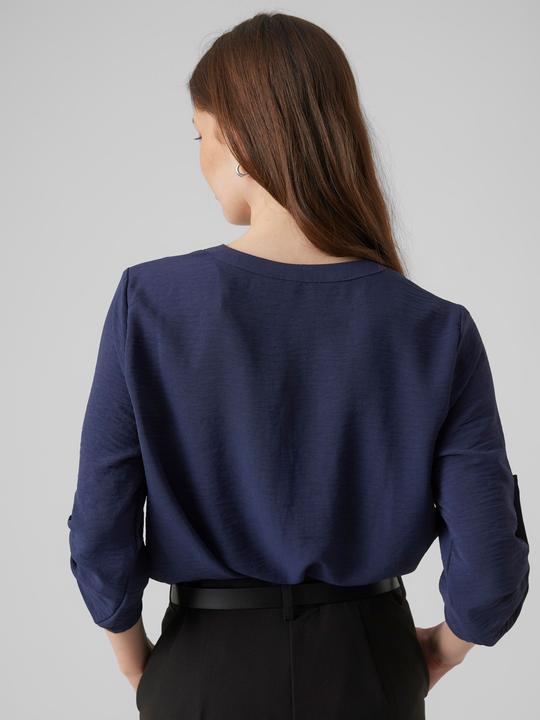 Image du produit Vero Moda Blouse fold-up à manches 3/4 (XS)