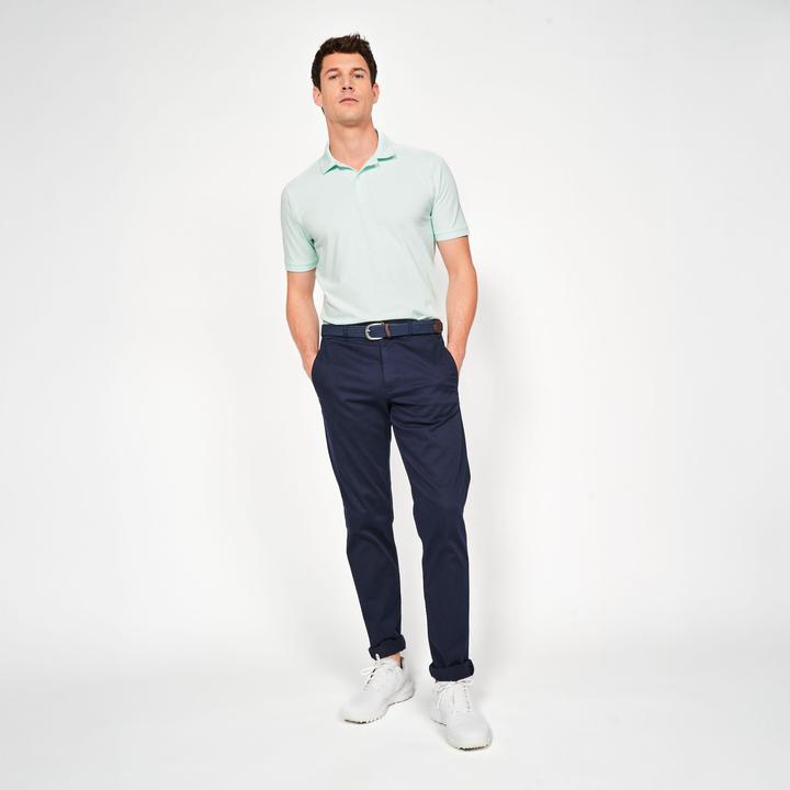 Produktbild Inesis Herren Golf Poloshirt kurzarm - MW500 hellgrün (XL)