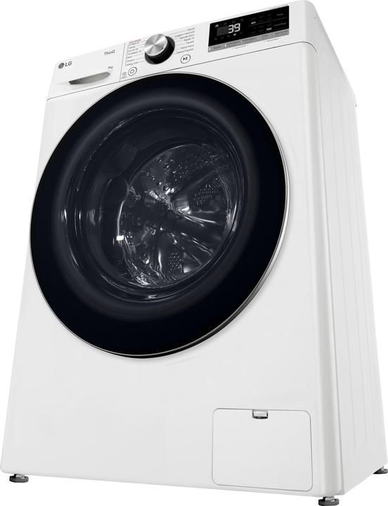 Image du produit LG F2R7S09TSWC Lave-linge Slim 9" à chargement frontal (9 kg, Gauche)