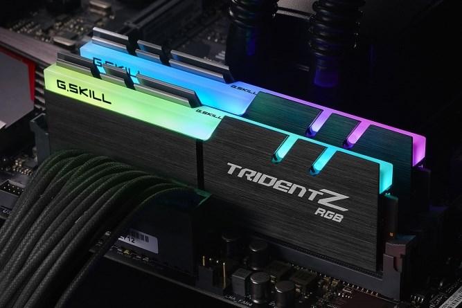 Actual product image G.Skill Trident Z RGB (for AMD) (2 x 16GB, 3200 MHz, DDR4-RAM, DIMM)