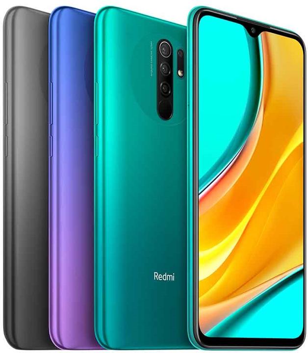 Produktbild Xiaomi Redmi 9 (64 GB, Carbon Grey, 6.53", Dual SIM + SD, 13 Mpx, 4G)