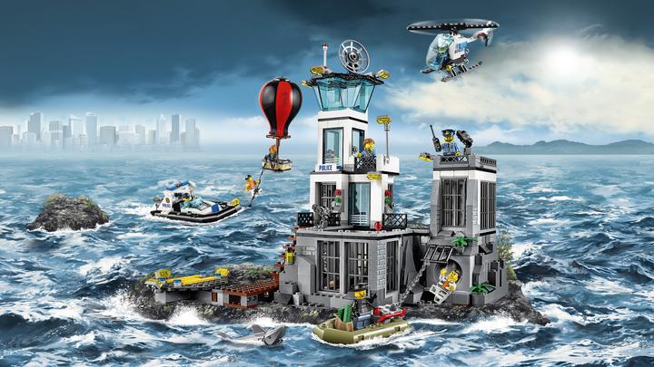 Produktbild LEGO City Polizeiquartier auf der Gefängnisinsel (60130, LEGO City)