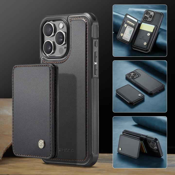 Produktbild Cover-Discount iPhone 16 Pro - 2-in-1 Backcover mit Kreditkarten-Etui (Apple iPhone 16 Pro)