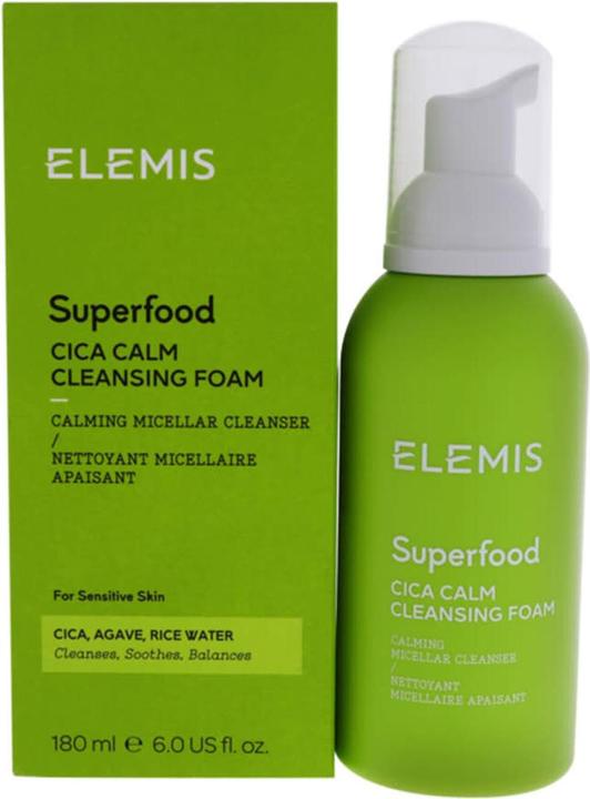 Produktbild Elemis Superfood Cica Calm Cleansing Foam (Schaum, 180 ml)