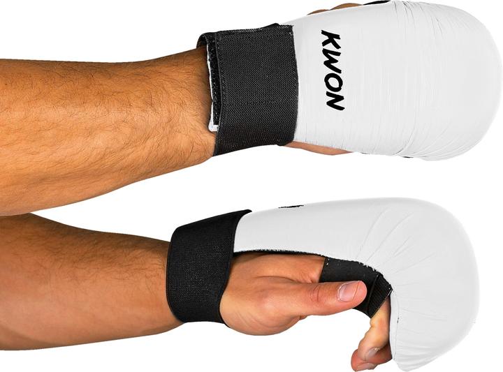 Actual product image Kwon Pair of hand protectors without thumb loops (L)