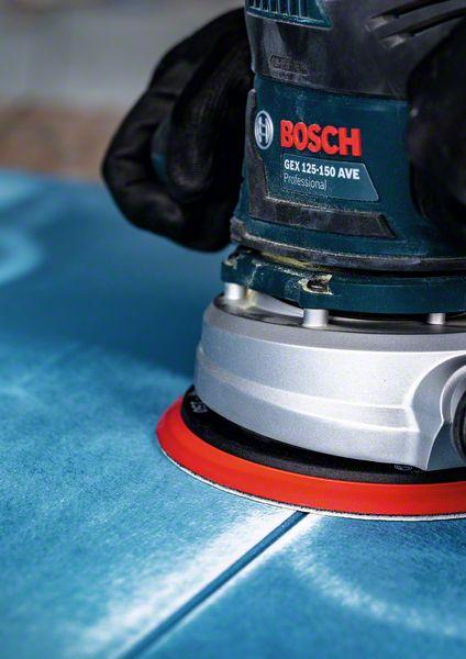 Immagine prodotto Bosch Professional Zubehör EXPERT C470 Carta abrasiva a 8 fori per levigatrice rotorbitale, 125 mm, G 180, 5 pezzi. (180)