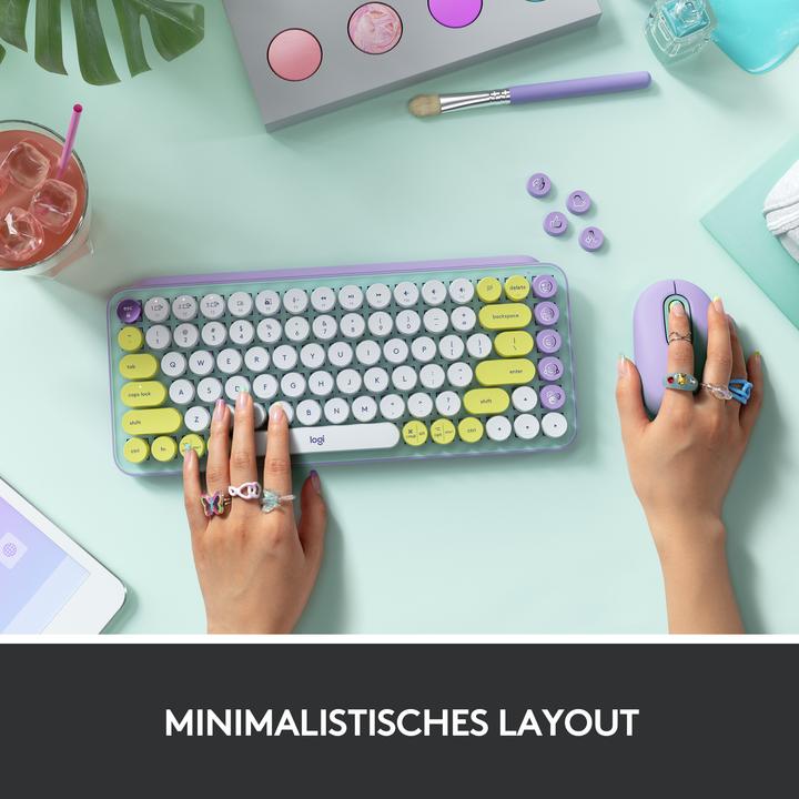 Immagine prodotto Logitech POP Keys (DE, Senza fili)