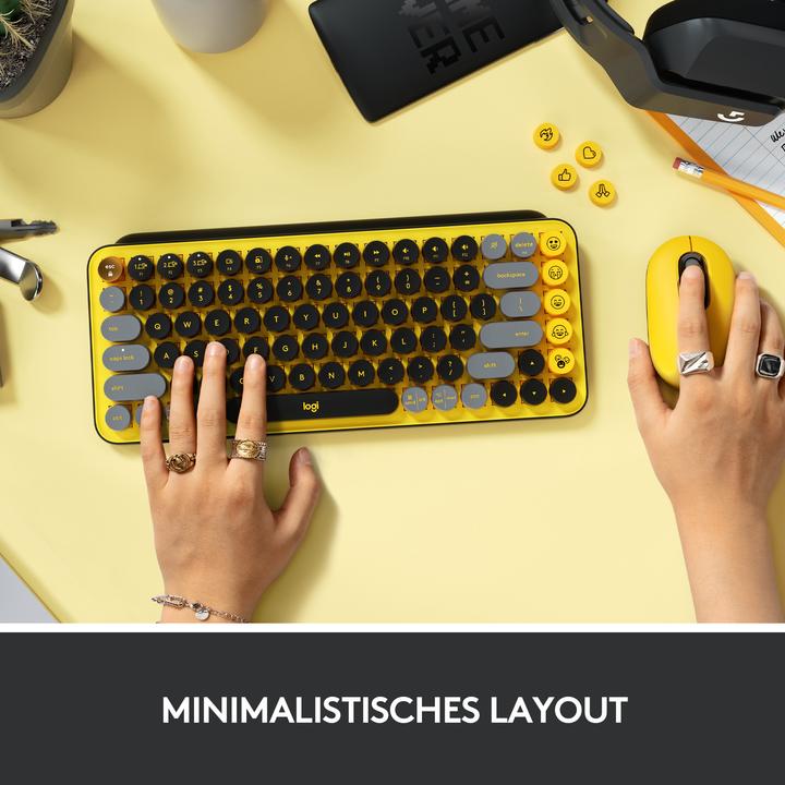 Immagine prodotto Logitech POP Keys (DE, Senza fili)