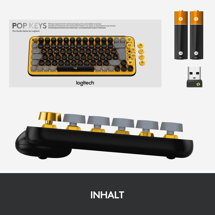 Immagine prodotto Logitech POP Keys (DE, Senza fili)