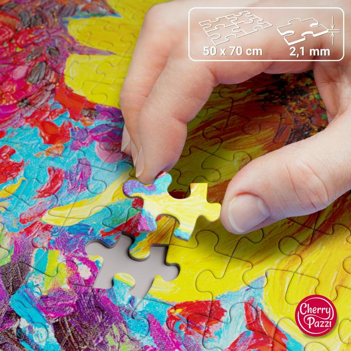 Actual product image Cherry Pazzi Puzzle flowers 1000 pieces (1000 pieces)