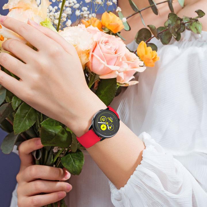 Actual product image Cadorabo Bracelet for Samsung Galaxy Watch (20 mm, Silicone)