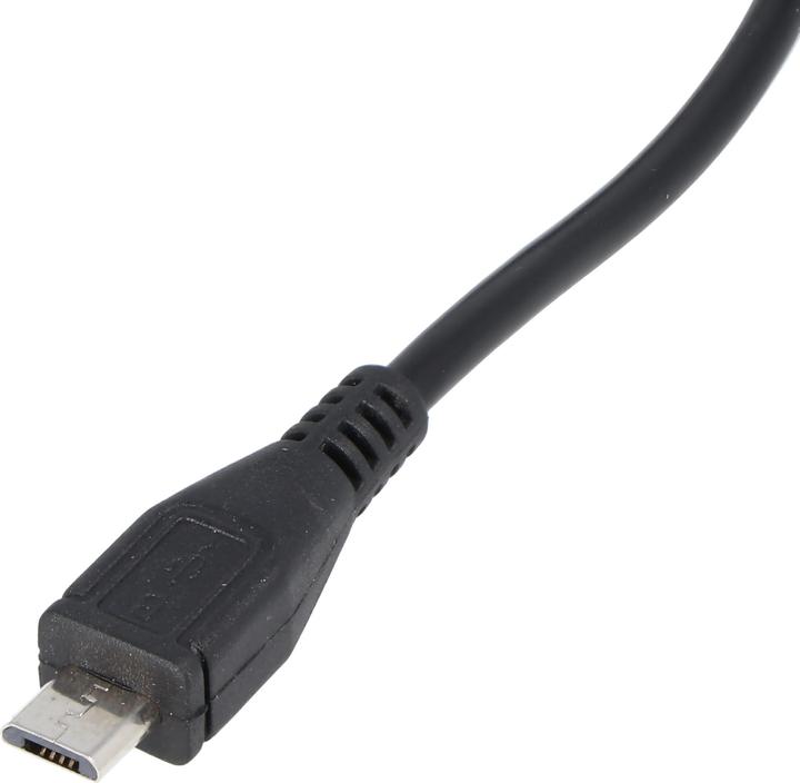 Produktbild AccuCell KFZ-Ladekabel Micro-USB mit TMC-Antenne, 2A Ladestrom