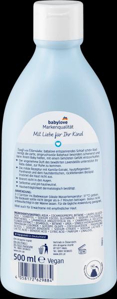 Immagine prodotto dm babylove Additivo da bagno Relaxing Sleep Beautiful Bath sensitive