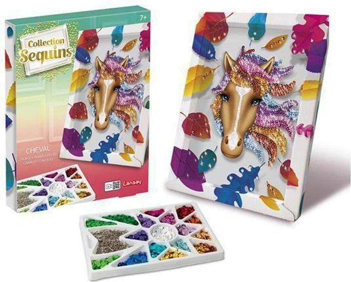 Actual product image Lansay Sequin Art Horse