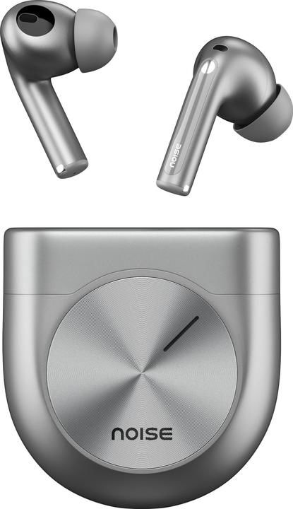 Noise Master Buds Truly Wireless Earbuds ANC Silver (44 h, Wireless)