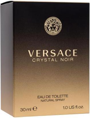 Actual product image Versace Crystal Noir (Eau de toilette, 30 ml)