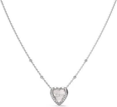 Actual product image Guess Mon Amour Charming Steel Heart Necklace
