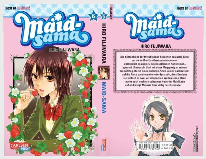 Actual product image Maid-sama, Band 15 (German, Hiro Fujiwara, 2014)