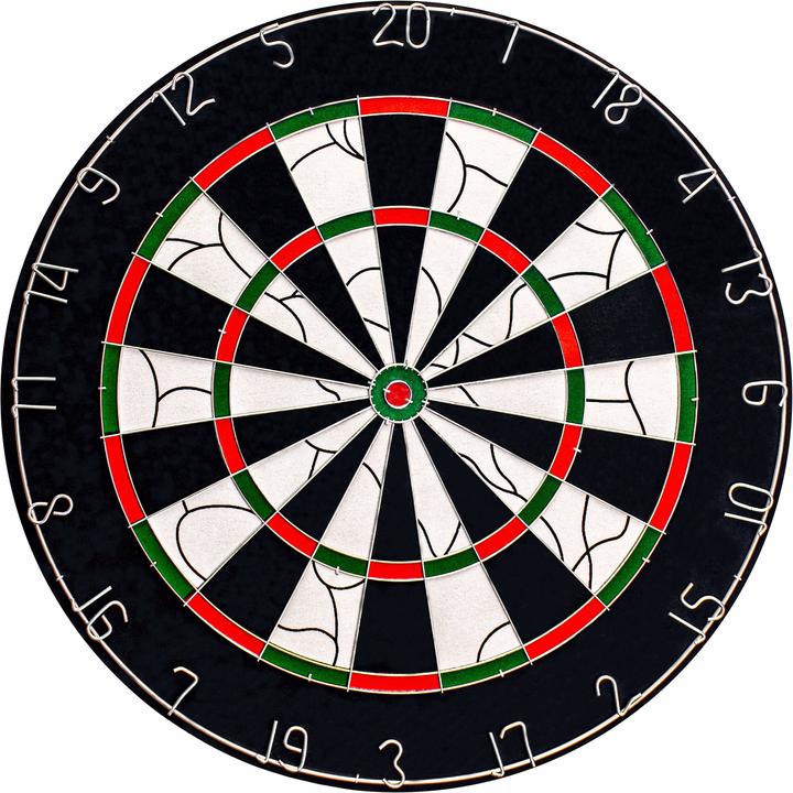 Bull's Bristol gevlokt papieren dartbord