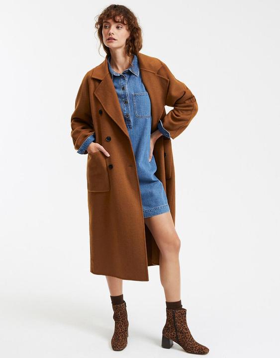 Produktbild La Redoute Collections Kurzes Jeanskleid Signature ALBANE (38)