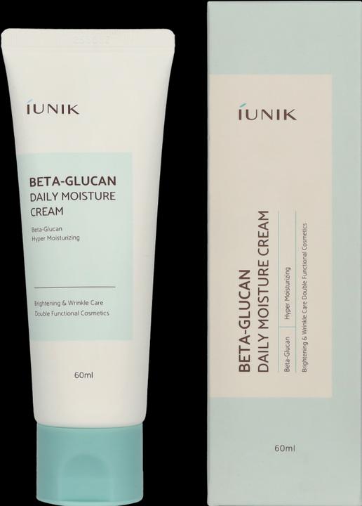 Actual product image iUNIK Beta-Glucan Vegan Lightweight Deep Moisture Watery Cream 60ml (60 ml, Day cream)