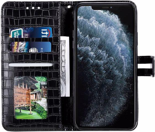 Image du produit MU Style Pochette en cuir avec motif crocodile (Apple iPhone 13 Pro)